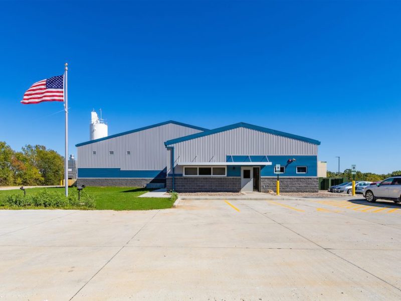 Ralls Co Water Treatment facility exterior