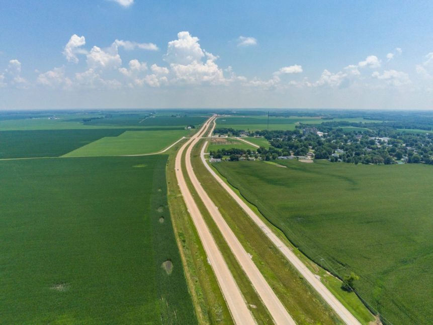 Aerial of US 67