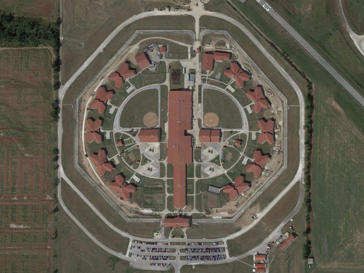 Aerial of the Missouri Northeast Correctional Center