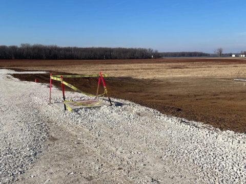 Alluvial well field construction