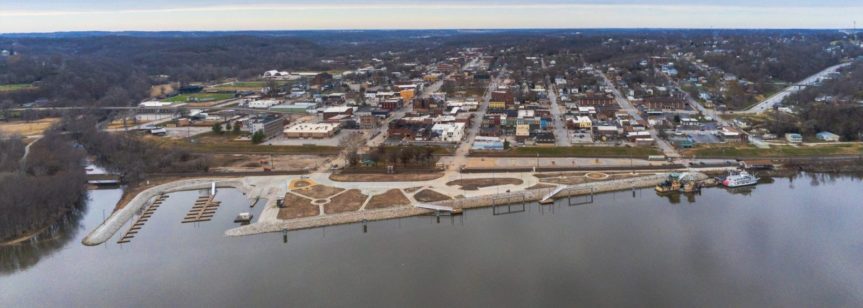 Completed Phase I of the Hannibal Riverfront