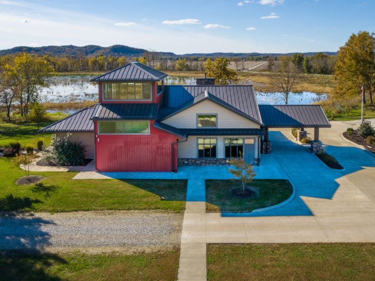 Gardner Camp Lodge Aerial